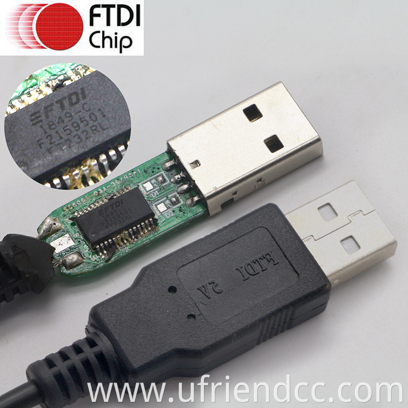 OEM Ftdi Ft232rl Pl2303 Cp2102 Usb To Ttl Uart 5v 3.3v Rs232 Serial Programming Cable 6pin Debug For Arduino Raspberry Pi